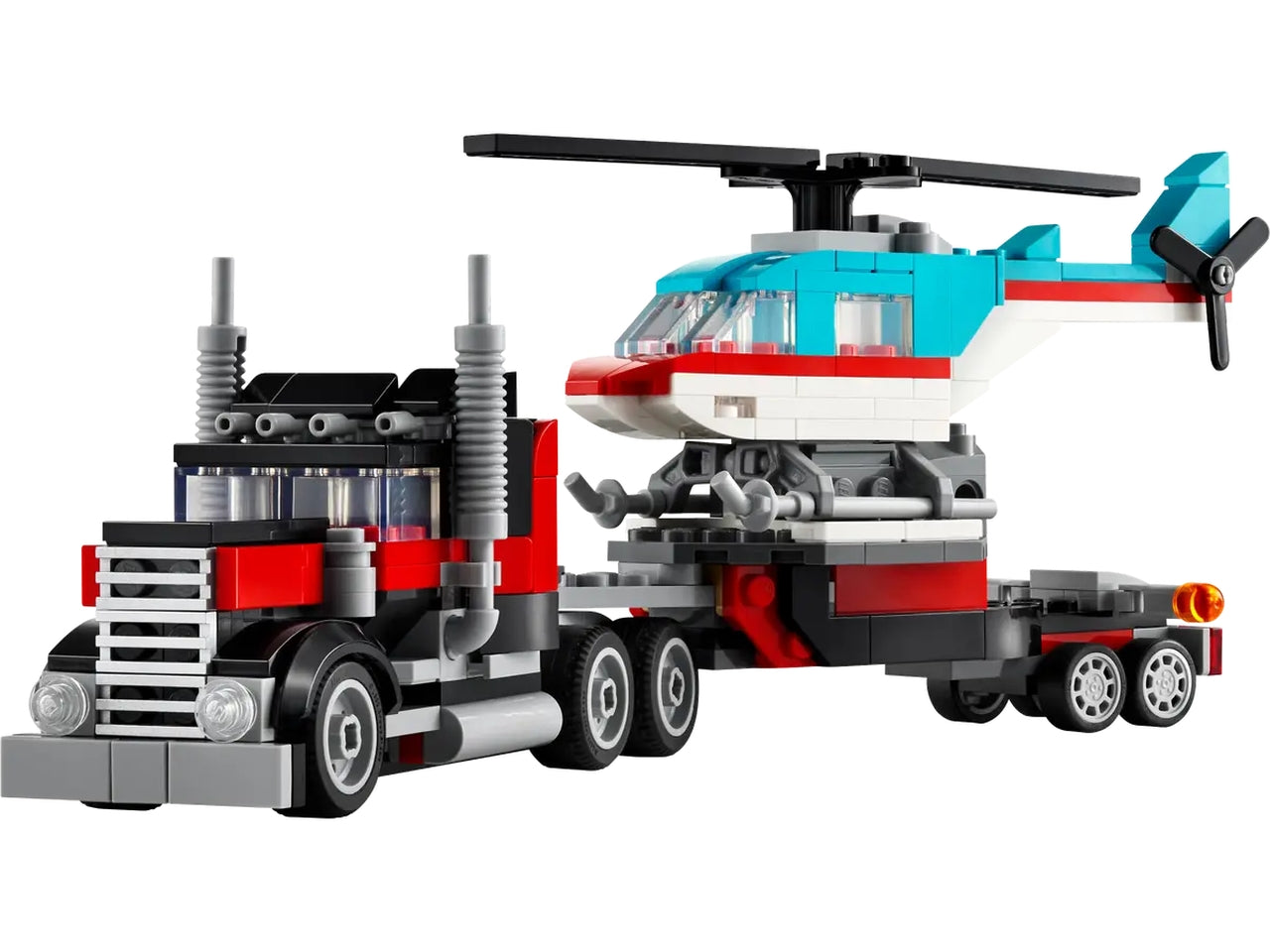 Lego creator autocarro con elicottero