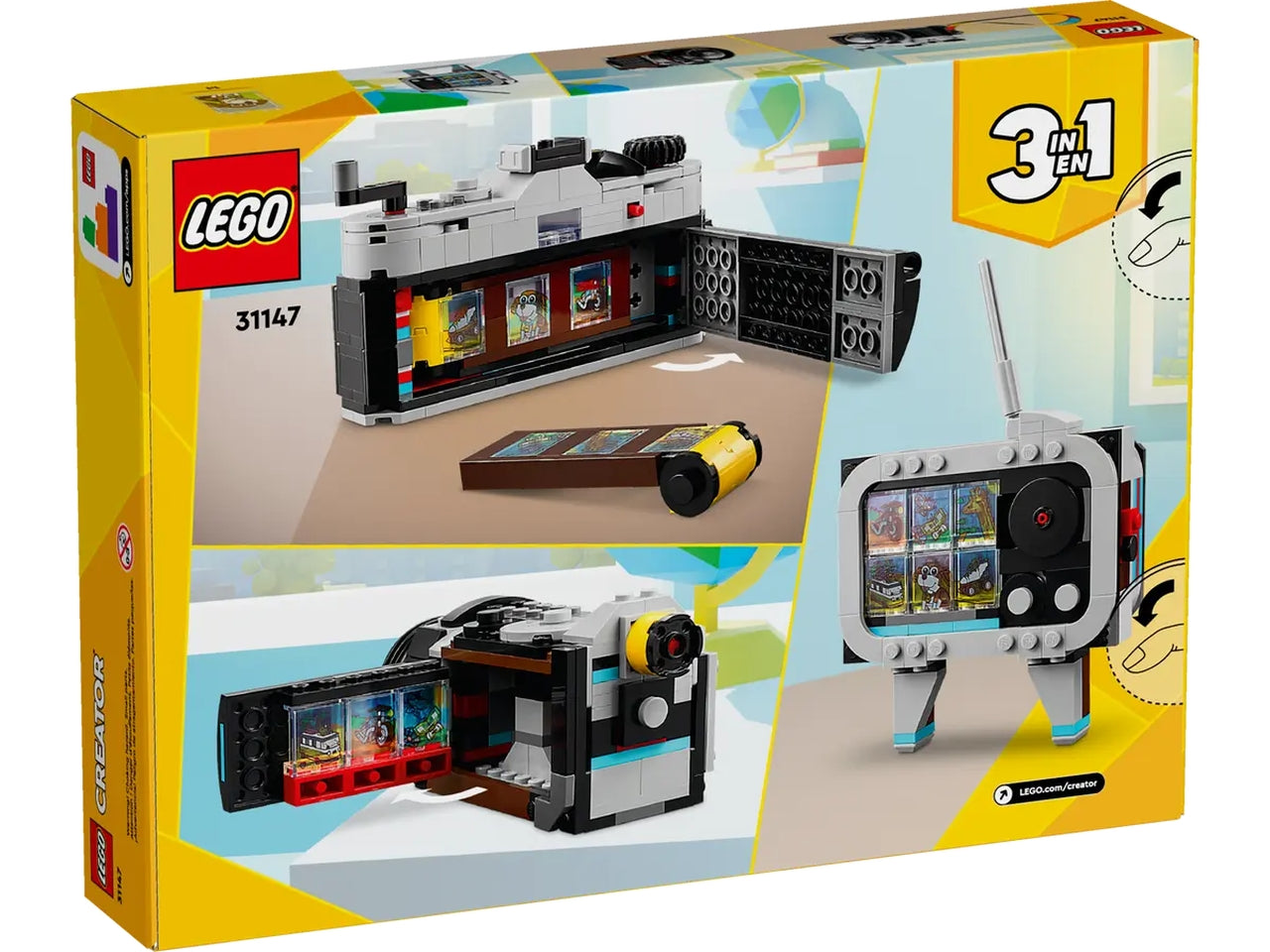Lego creator fotocamera retrÃ²