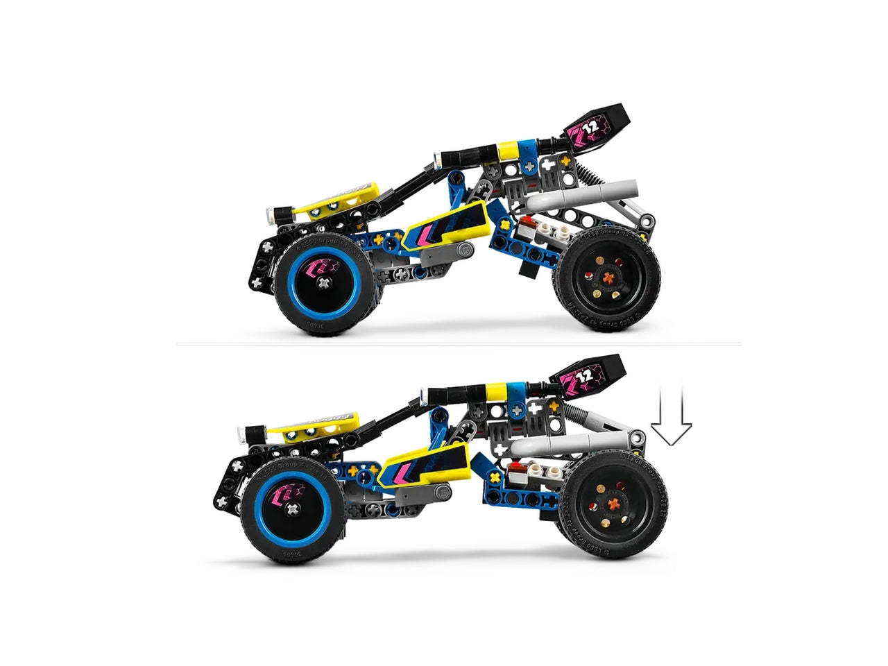 Lego technic buggy da corsa