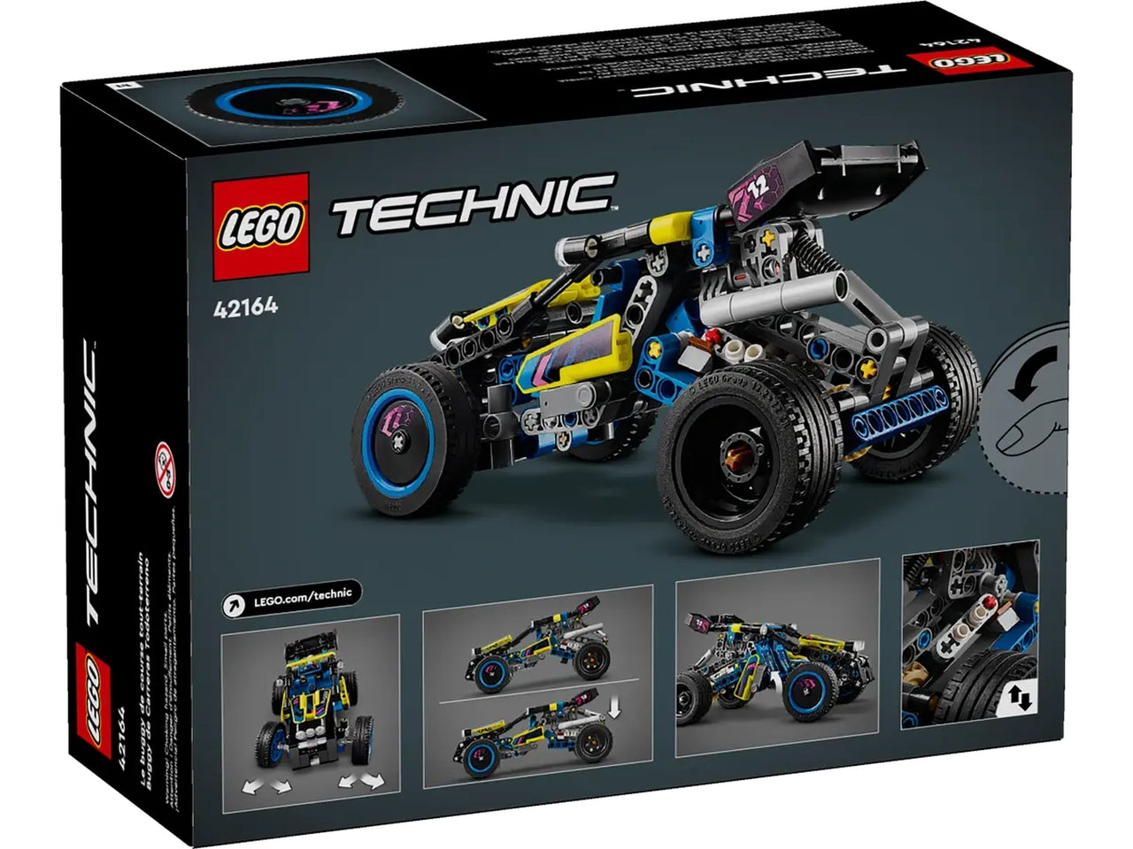 Lego technic buggy da corsa