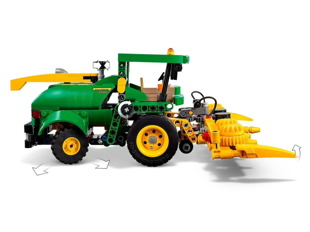 Lego technic john deere 9700 forage harvester