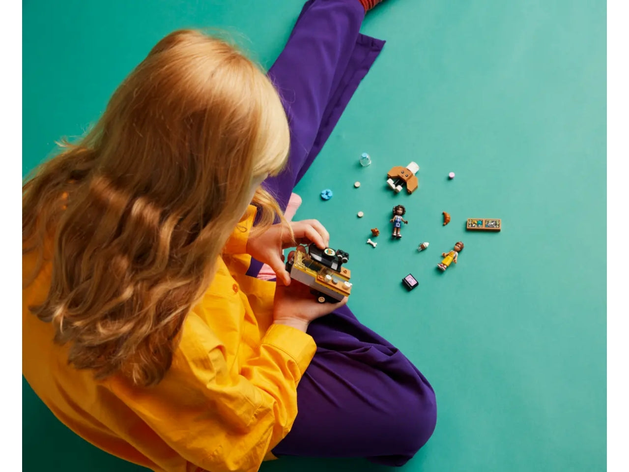 Lego friends furgoncino del fornaio