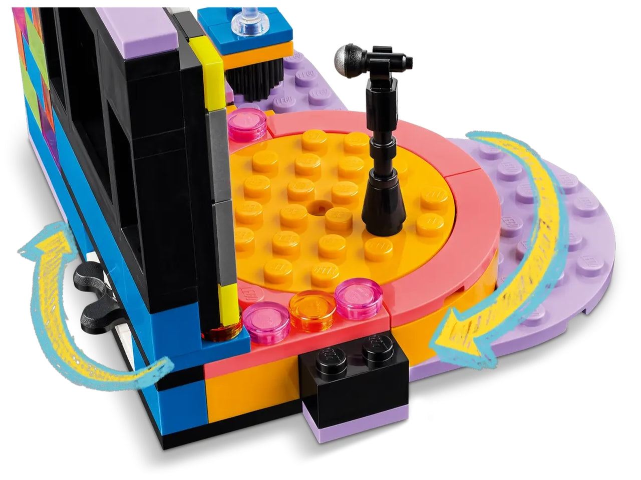 Lego friends karaoke party