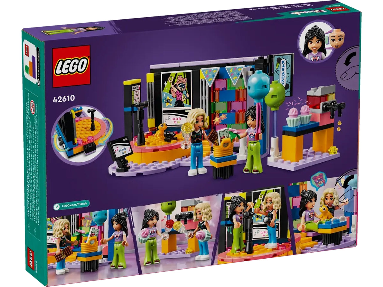 Lego friends karaoke party