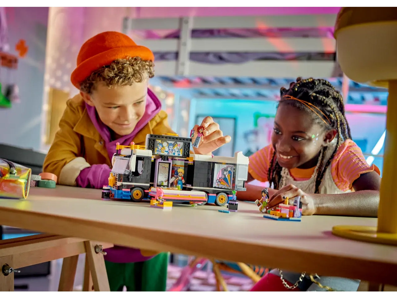Lego friends tour bus delle pop star