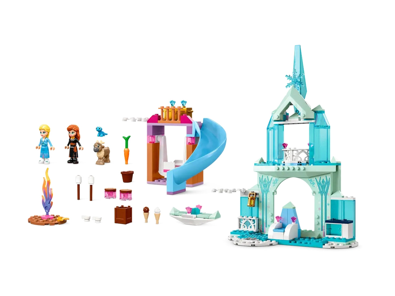 Lego disney princess il castello di ghiaccio di elsa