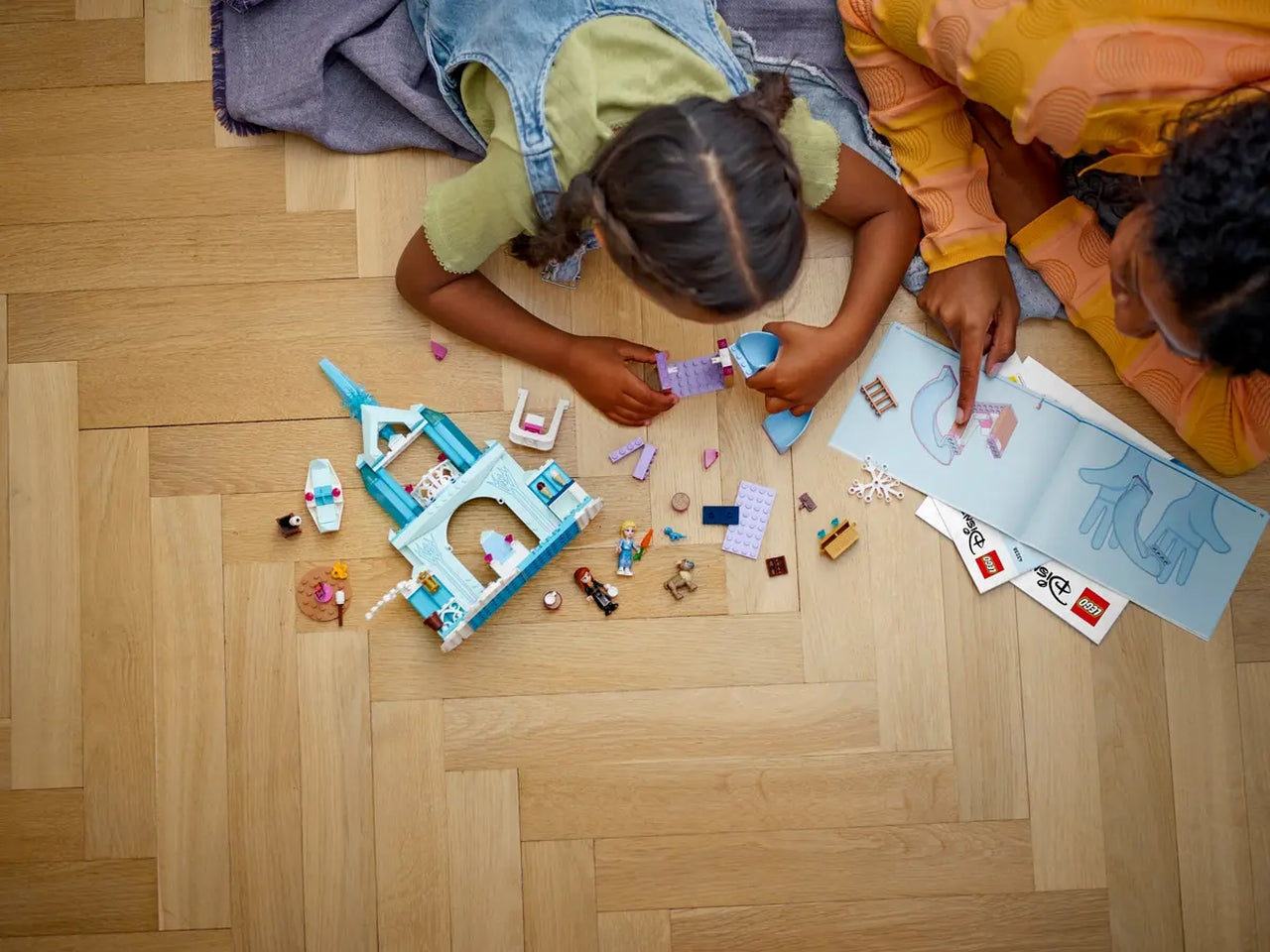 Lego disney princess il castello di ghiaccio di elsa