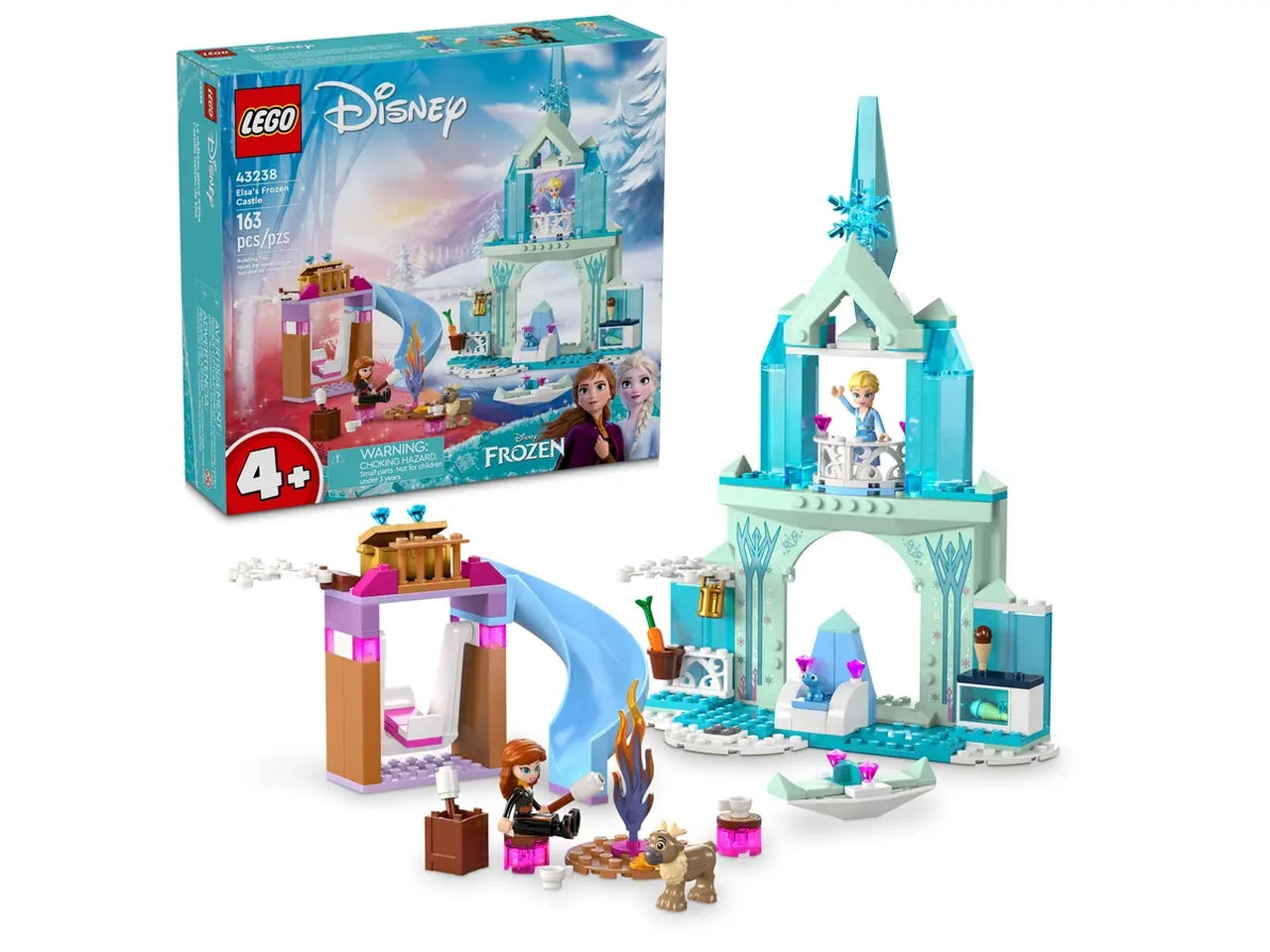 Lego disney princess il castello di ghiaccio di elsa