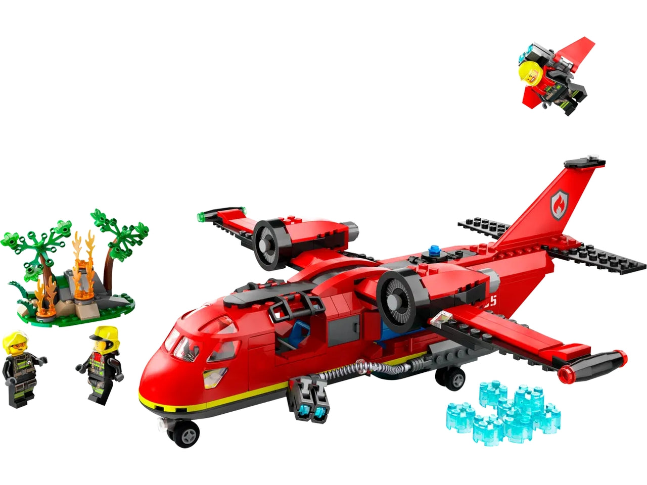 Lego city fire aereo antincendio