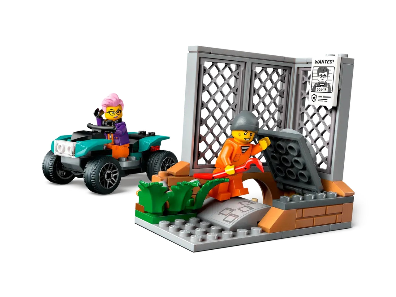 Lego city police camion laboratorio mobile della polizia