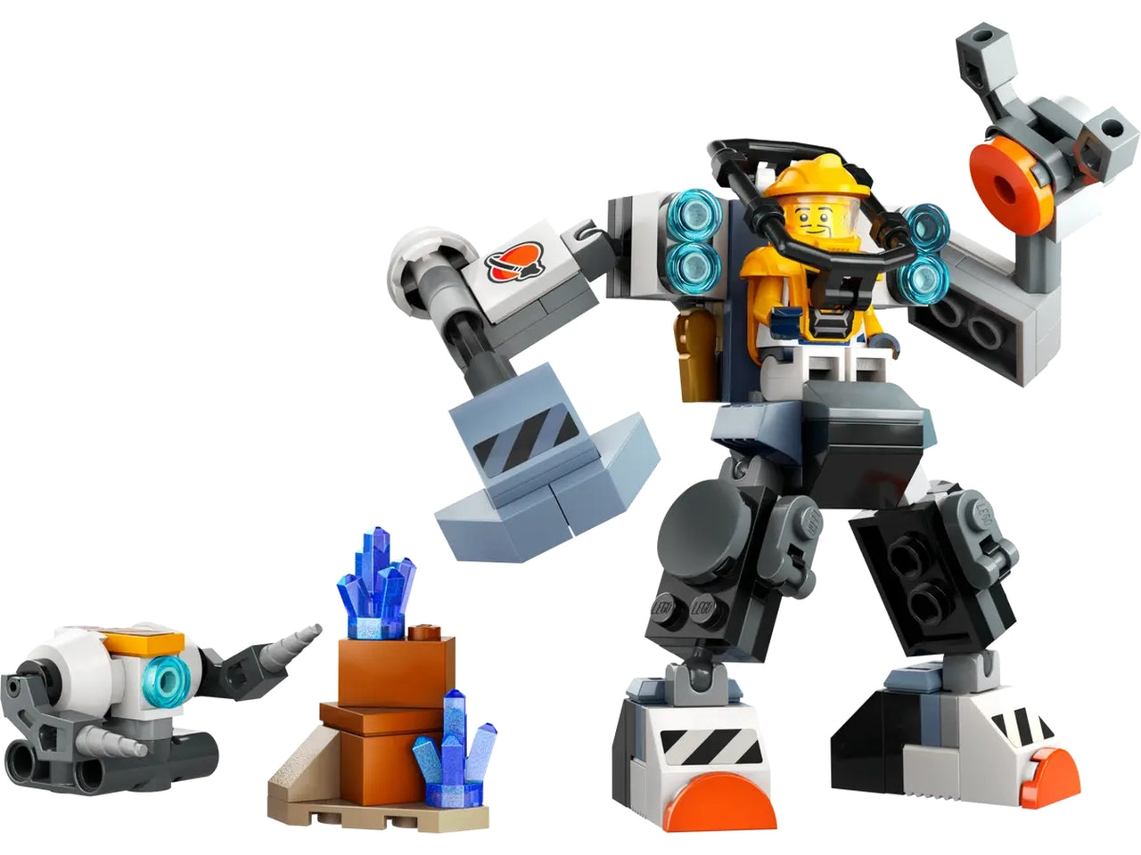 Lego city space mech di costruzione spaziale
