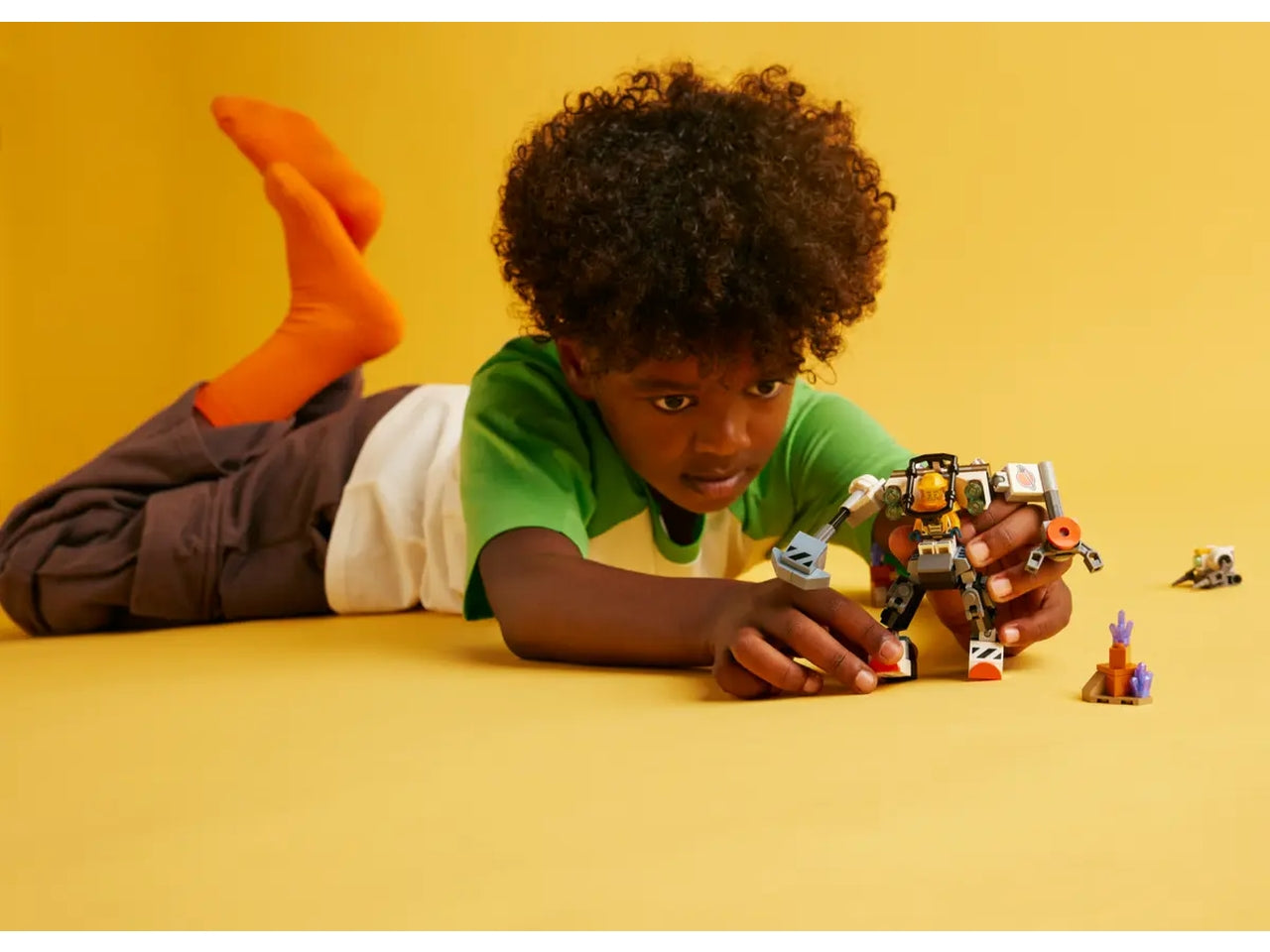 Lego city space mech di costruzione spaziale