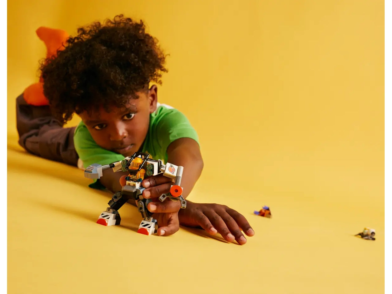 Lego city space mech di costruzione spaziale