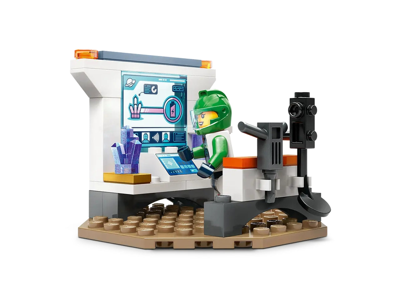Lego city space navetta spaziale e scoperta di asteroidi