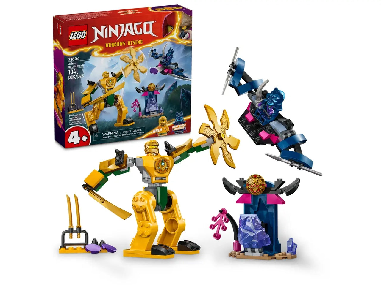 Lego ninjago mech da battaglia di arin