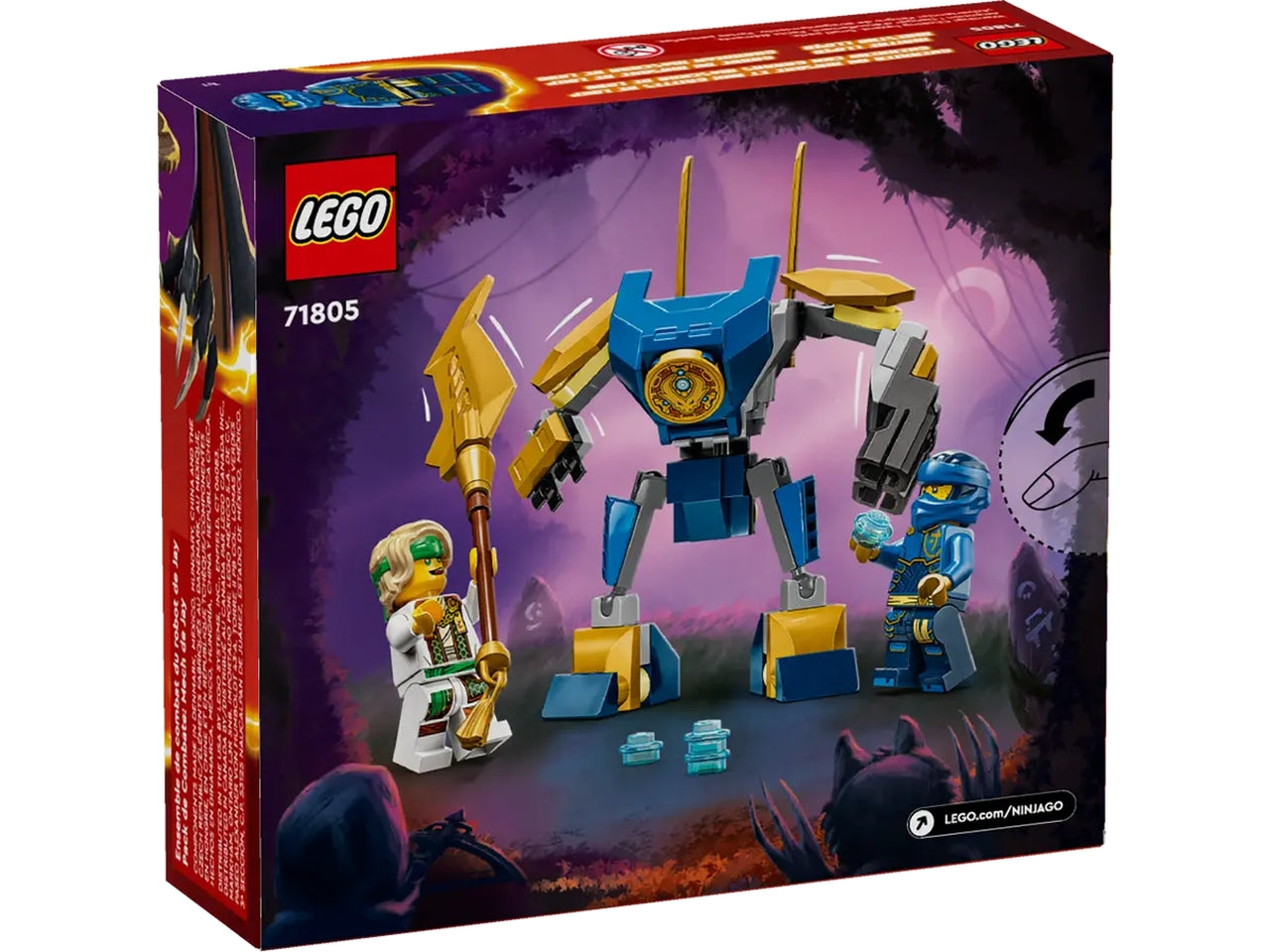 Lego ninjago pack mech da battaglia di jay