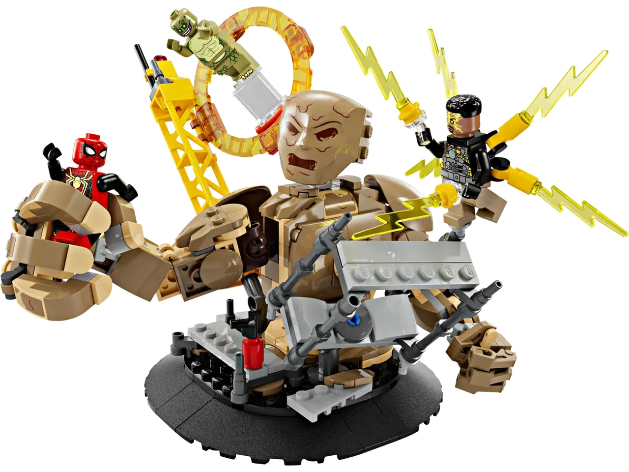 Lego super heroes marvel spider-man vs. uomo sabbia: battaglia finale