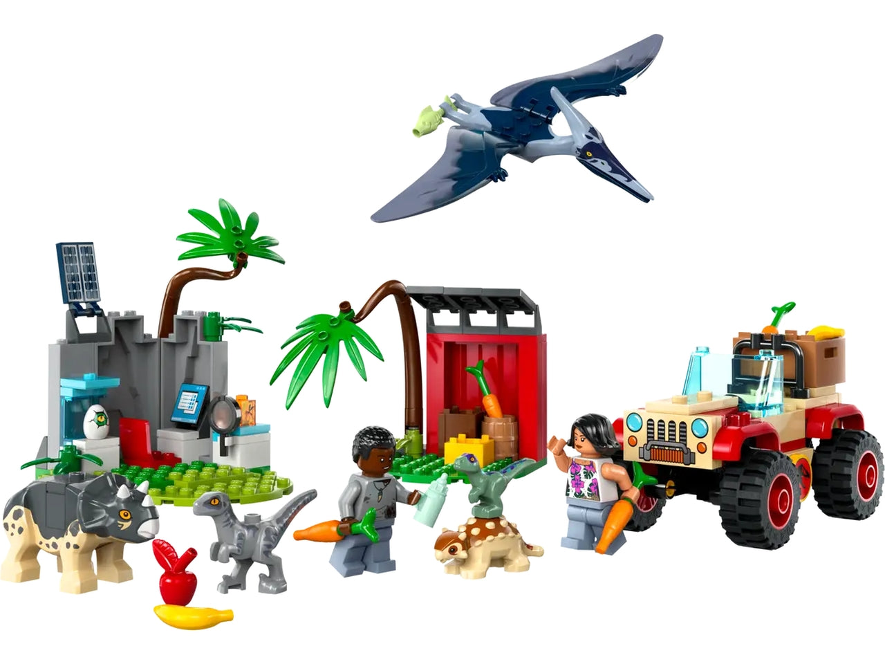 Lego jurassic world centro di soccorso dei baby dinosauri