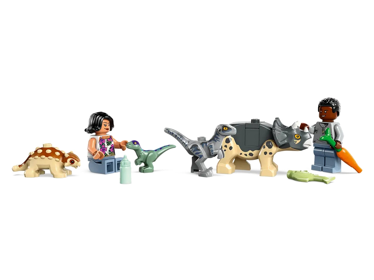 Lego jurassic world centro di soccorso dei baby dinosauri