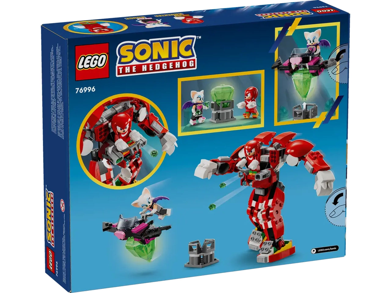 Lego sonic il mech guardiano di knuckles