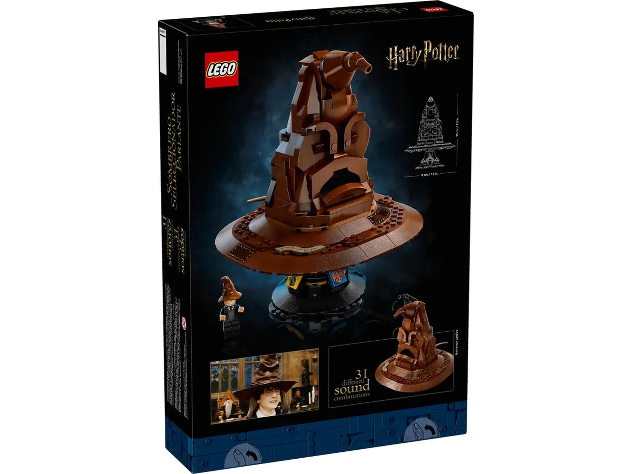 Lego harry potter il cappello parlante