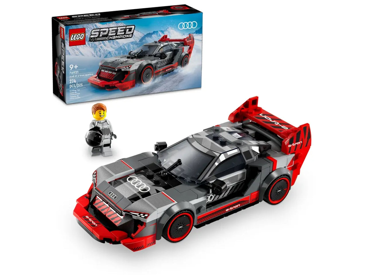 Lego speed champions auto da corsa audi s1 e-tron quattro