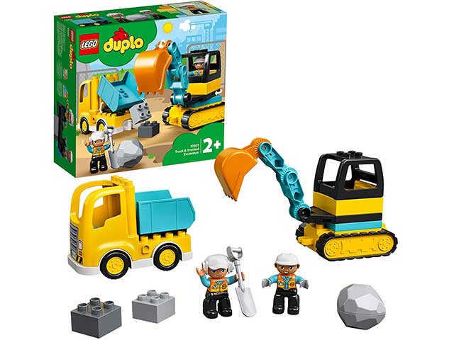 Lego Duplo Town Camion e Scavatore Cingolato 10931
