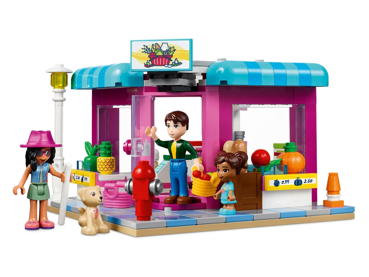 Lego edificio della strada principale.