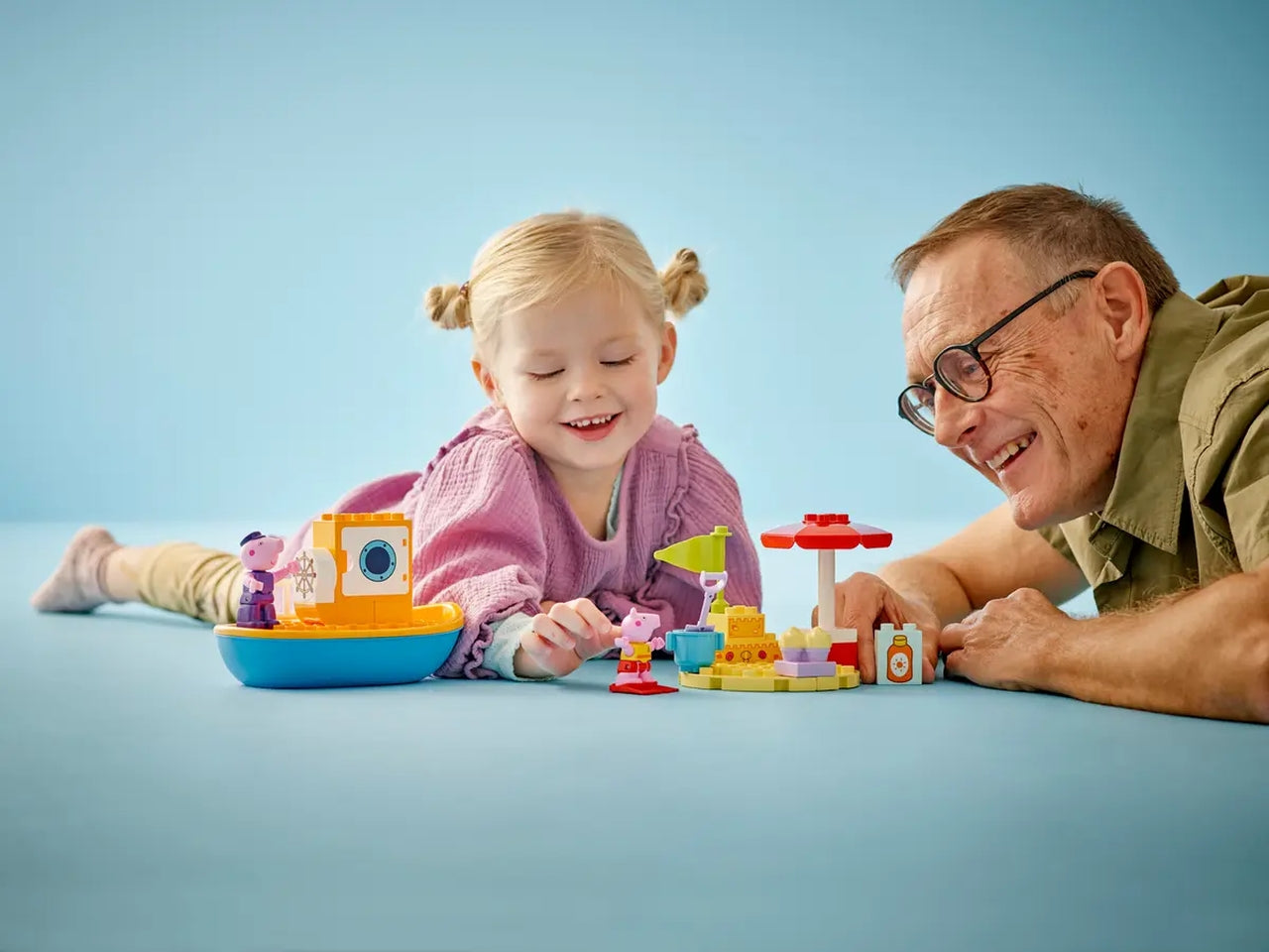 Lego Duplo Peppa Pig viaggio in barca, set costruzioni in scatola da 23 pezzi per bambini di 2+ anni 10432