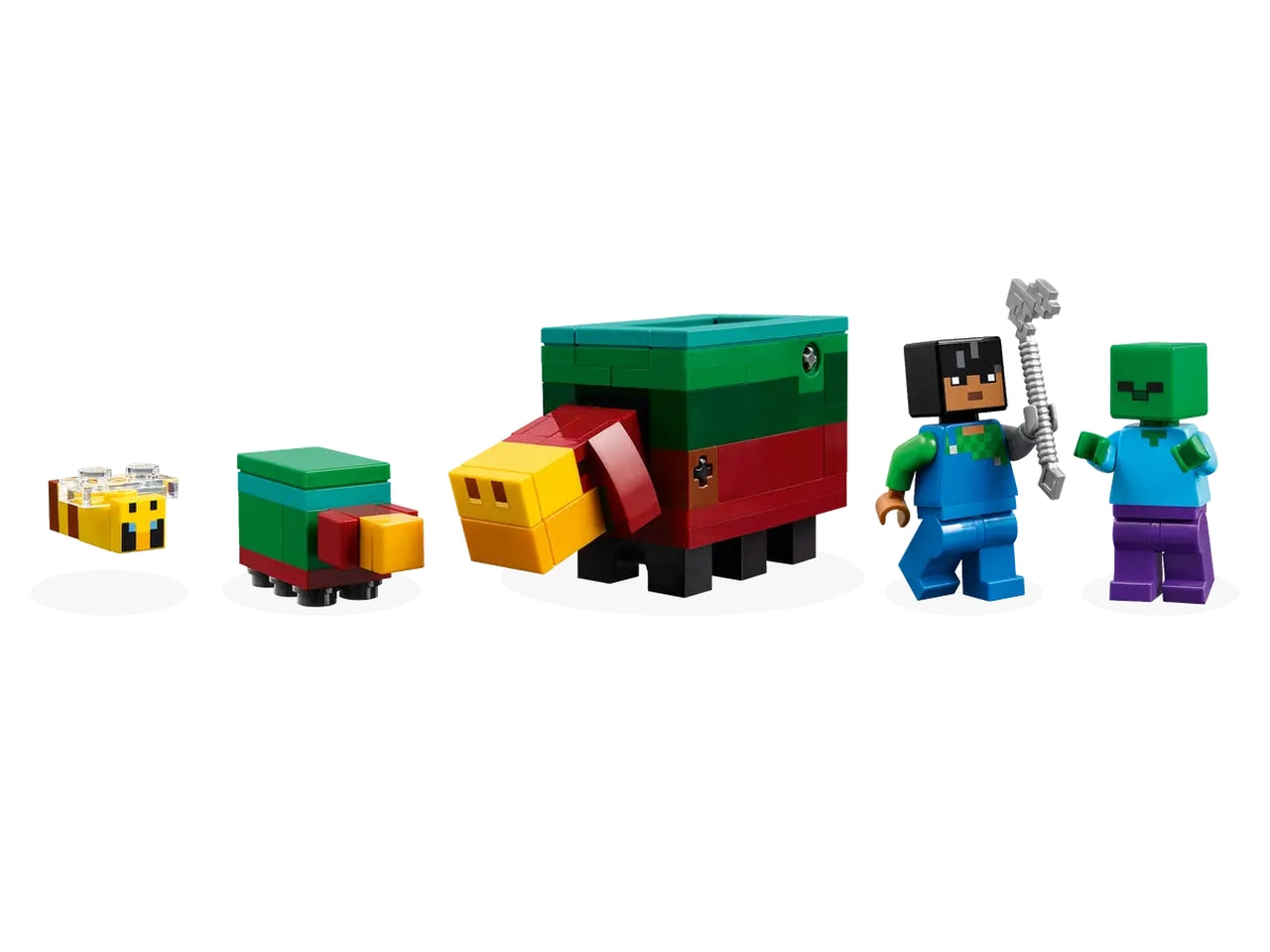 Lego Minecraft il giardino del ciliegio in fiore, set costruzioni in scatola da 304 pezzi per bambini di 8+ anni 21260