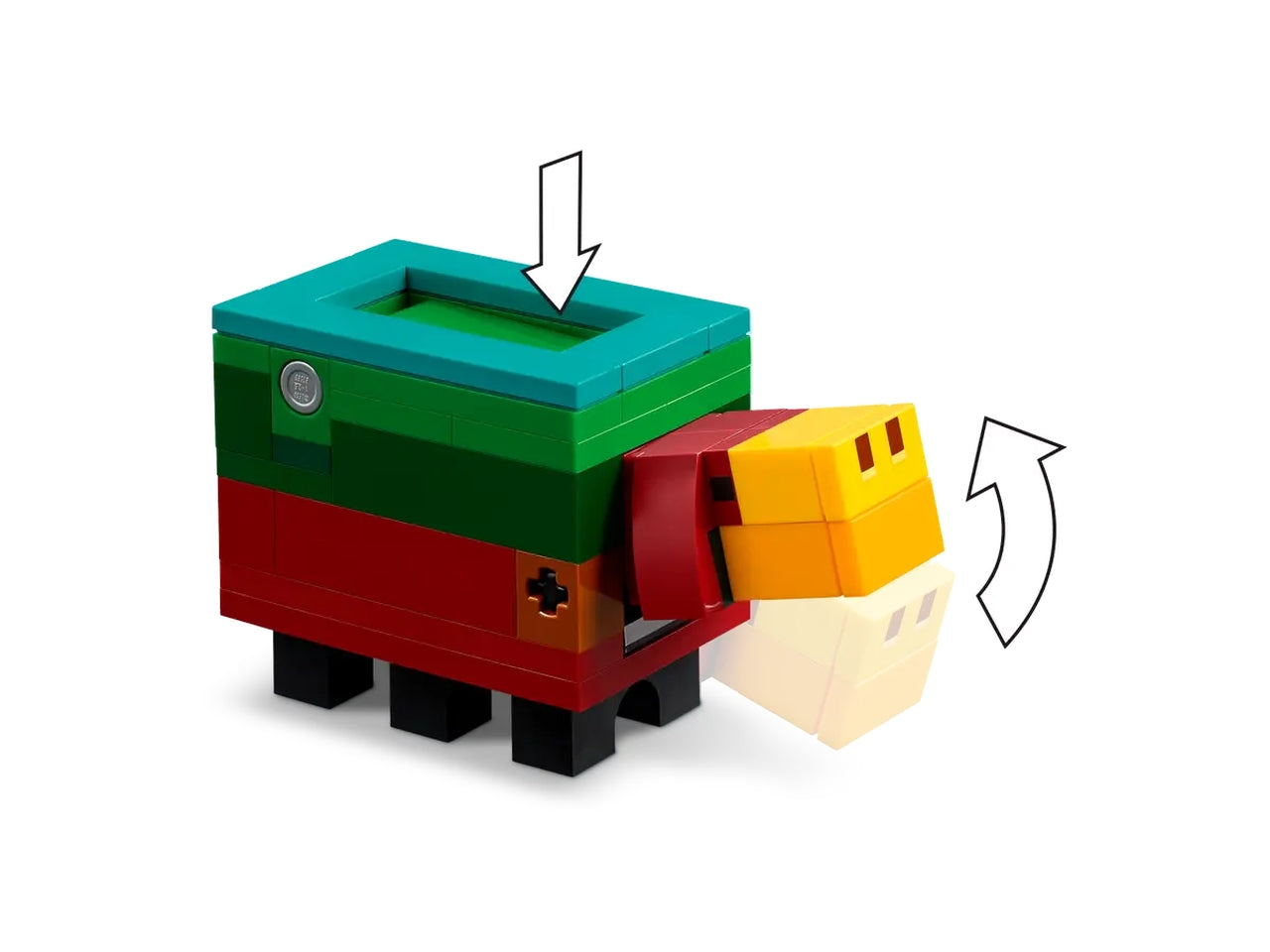 Lego Minecraft il giardino del ciliegio in fiore, set costruzioni in scatola da 304 pezzi per bambini di 8+ anni 21260