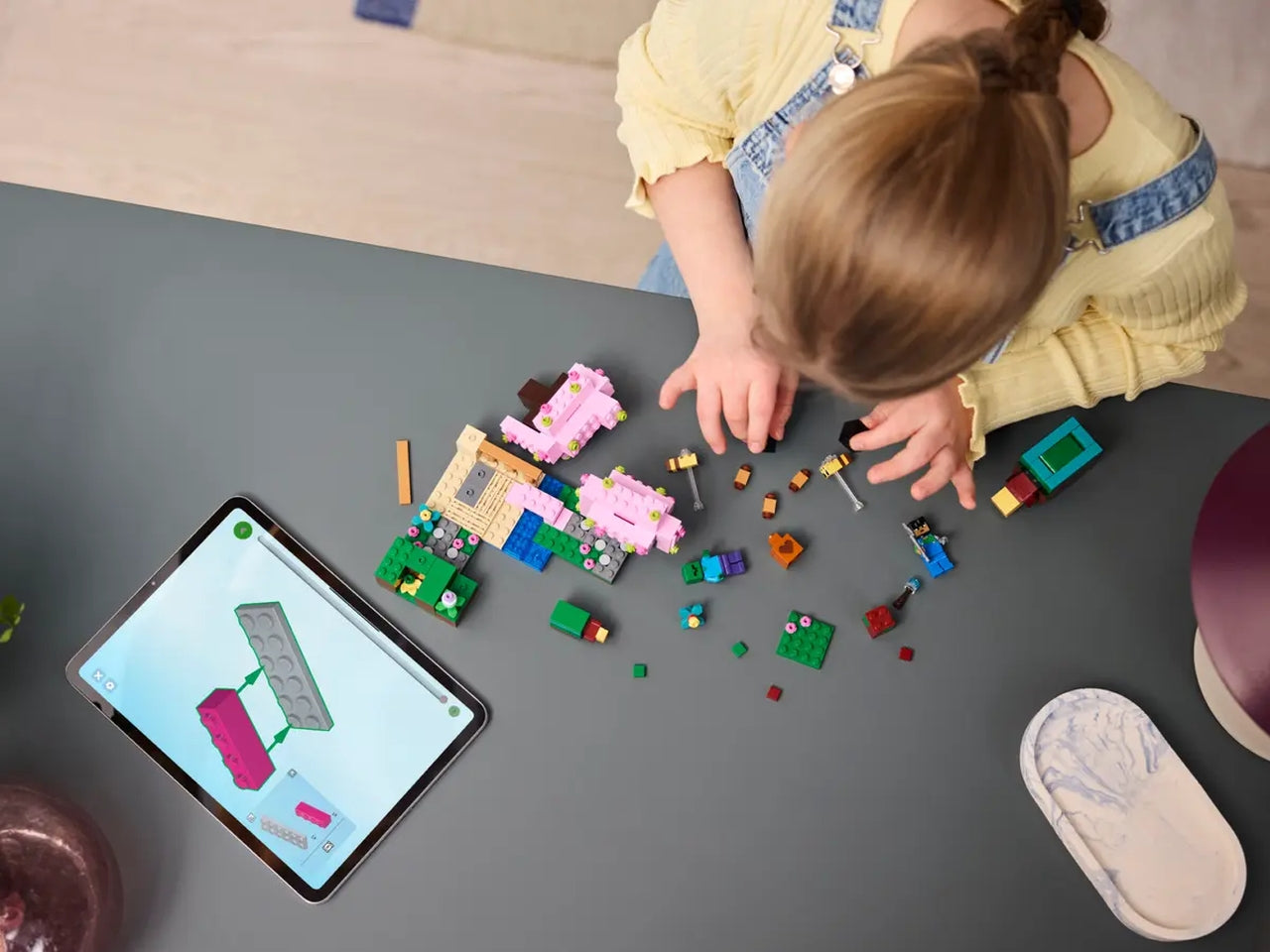 Lego Minecraft il giardino del ciliegio in fiore, set costruzioni in scatola da 304 pezzi per bambini di 8+ anni 21260
