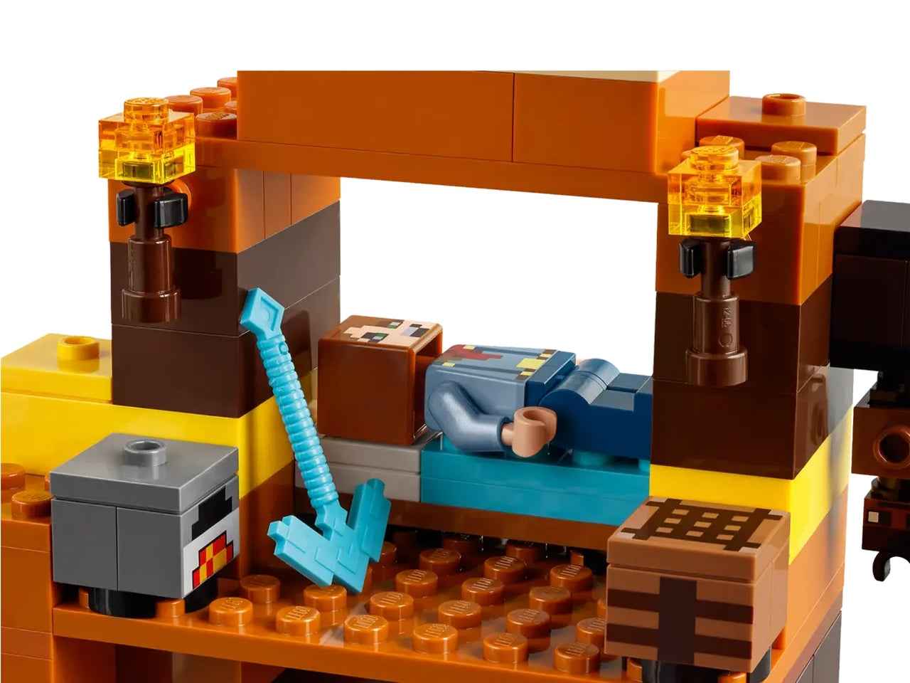 Lego Minecraft la miniera delle Badlands, set costruzioni in scatola da 538 pezzi per bambini di 8+ anni 21263