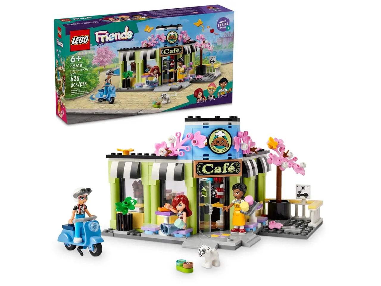 Lego Friends CaffÃ¨ di Heartlake City, set di costruzioni in scatola da 426 pezzi, per bambine 6+ anni 42618