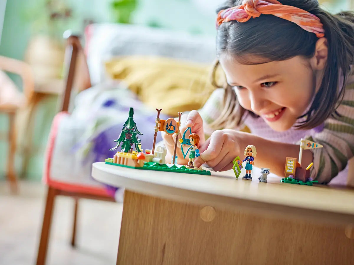 Lego Friends Tiro con lâArco al Campo Avventure, set di costruzioni in scatola da 157 pezzi, per bambine 6+ anni 42622