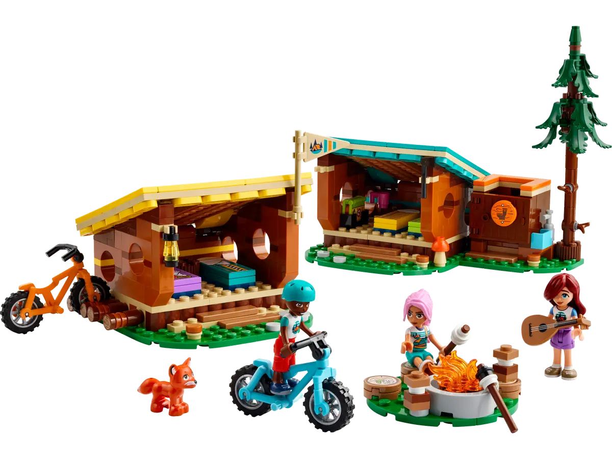 Lego Friends Cabine Relax al Campo Avventure, set mattoncini in scatola da 437 pezzi, per bambine 7+ anni 42624