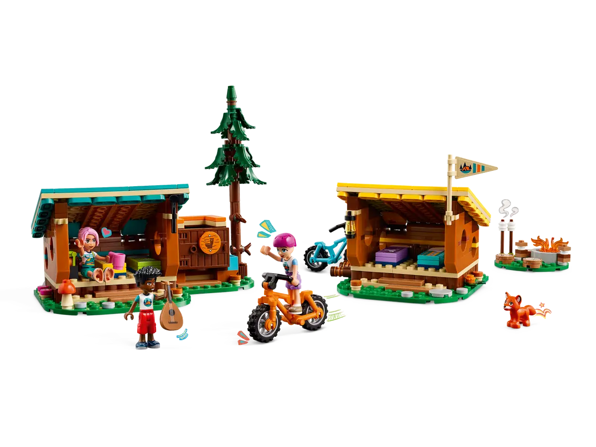 Lego Friends Cabine Relax al Campo Avventure, set mattoncini in scatola da 437 pezzi, per bambine 7+ anni 42624