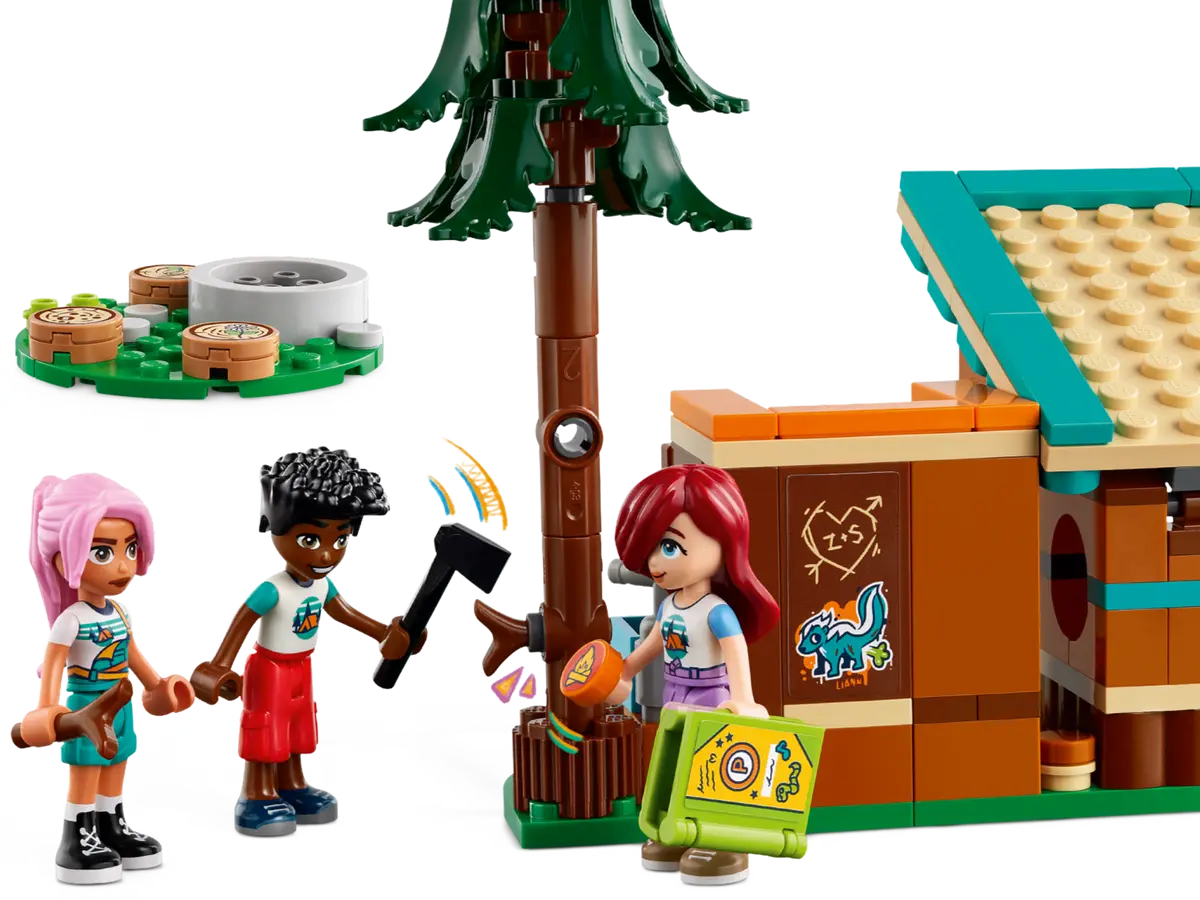 Lego Friends Cabine Relax al Campo Avventure, set mattoncini in scatola da 437 pezzi, per bambine 7+ anni 42624