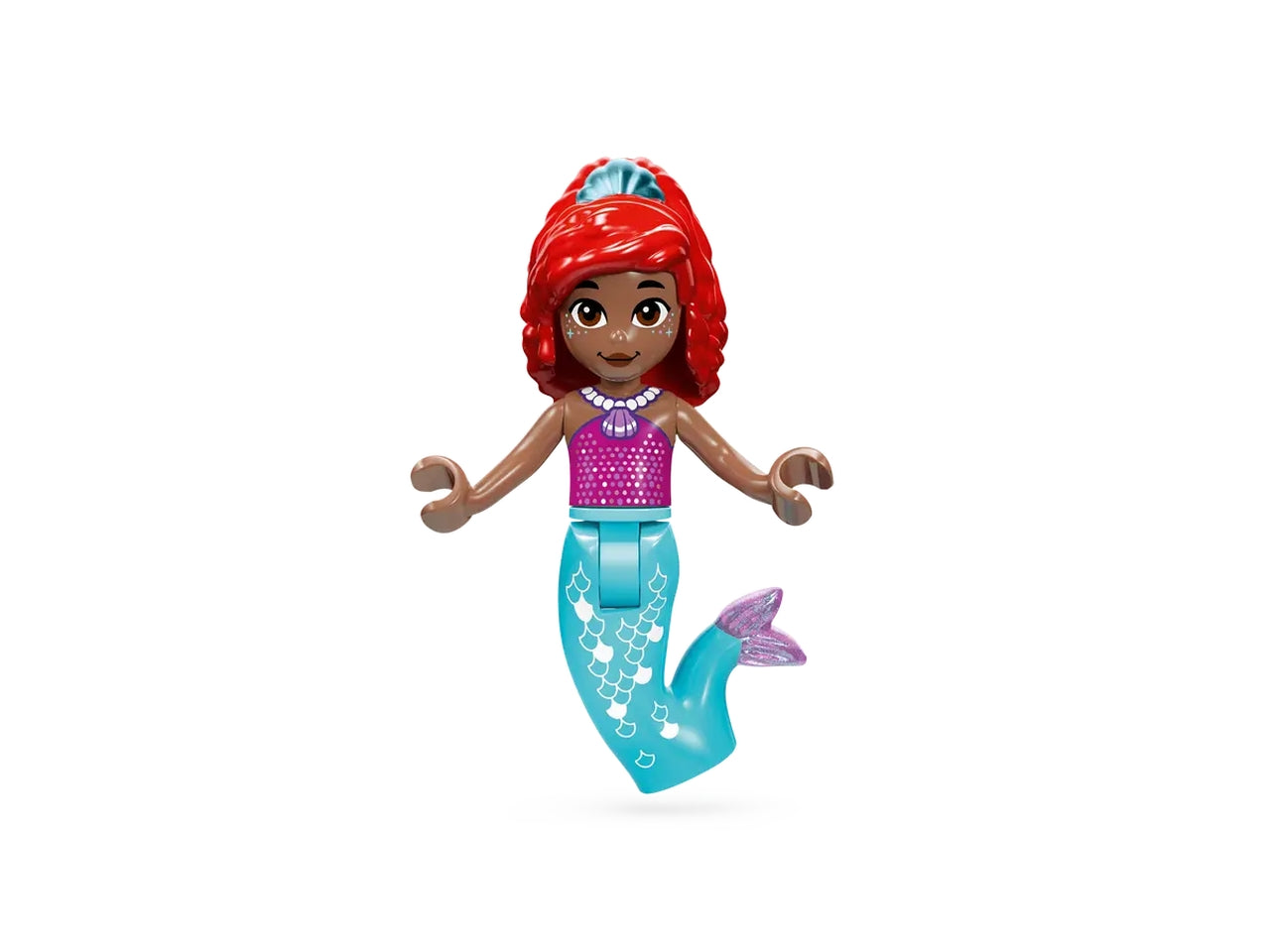 Lego Disney Princess il Palcoscenico Musicale di Ariel, set di mattoncini in scatola da 60 pezzi, per bambine 4+ anni 43235