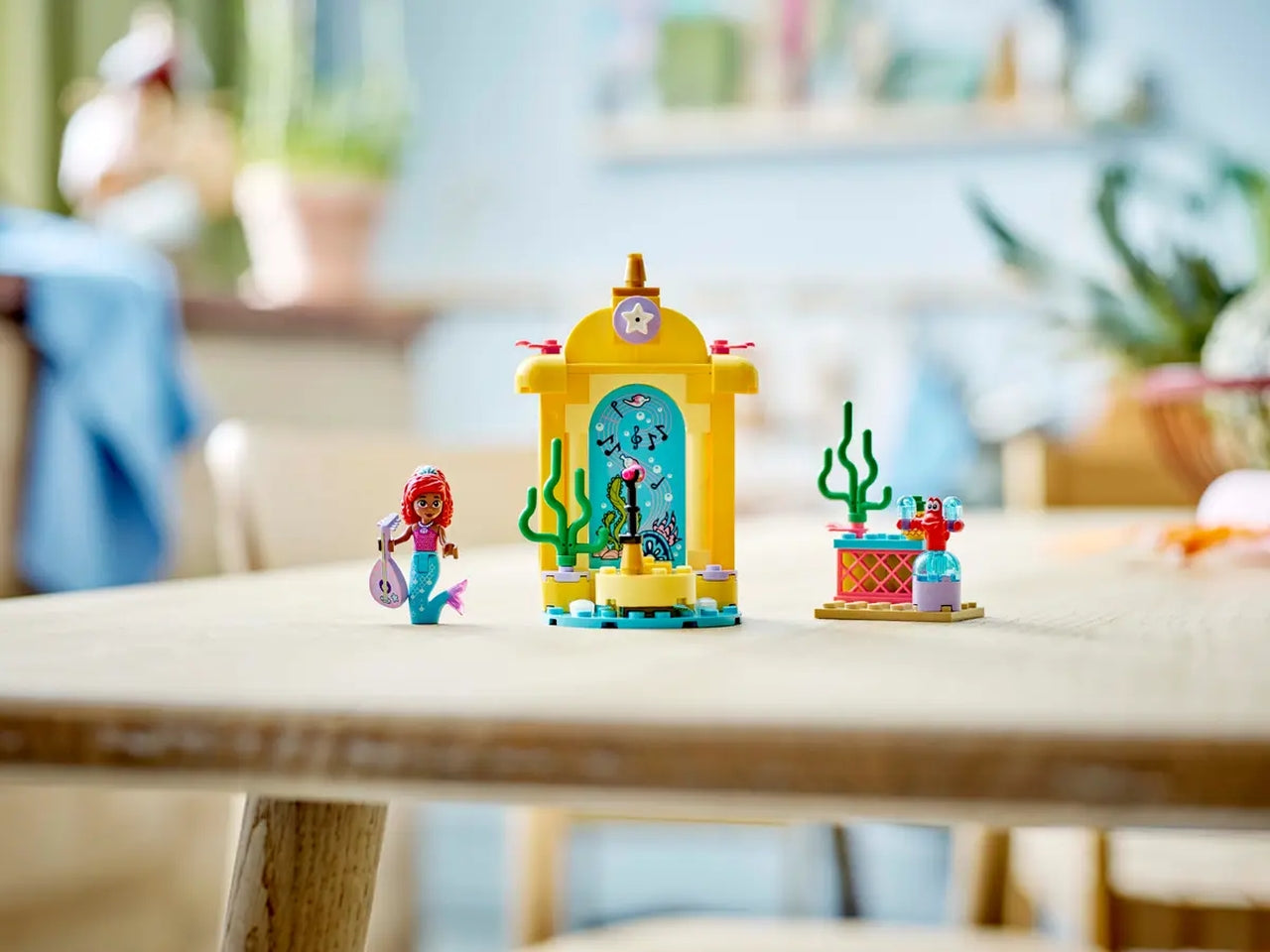Lego Disney Princess il Palcoscenico Musicale di Ariel, set di mattoncini in scatola da 60 pezzi, per bambine 4+ anni 43235