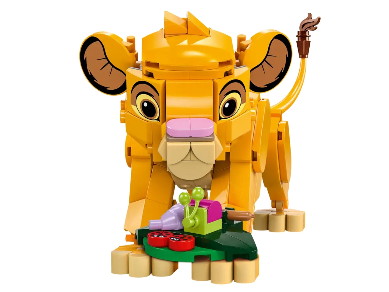 Lego Disney Classic Simba, il Cucciolo del Re Leone, set di costruzioni in scatola da 222 pezzi, per bambini 6+anni 43243