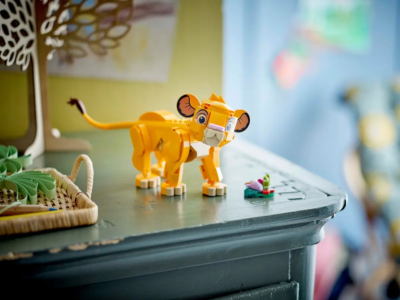 Lego Disney Classic Simba, il Cucciolo del Re Leone, set di costruzioni in scatola da 222 pezzi, per bambini 6+anni 43243