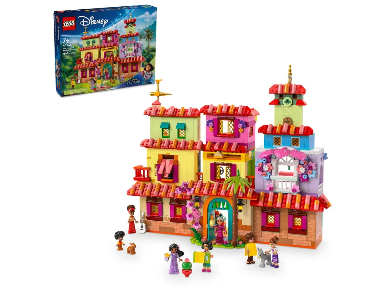 Lego Disney Classic la Magica Casa dei Madrigal di Encanto, set di costruzioni in scatola da 1560 pezzi, per bambine 7+ anni 43245