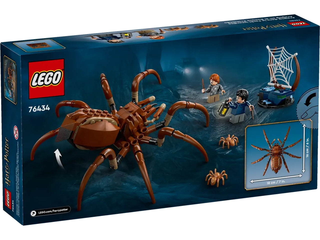 Lego Harry Potter Aragog nella foresta proibita, set di costruzioni in scatola da 195 pezzi, per bambini 7+ anni 76434