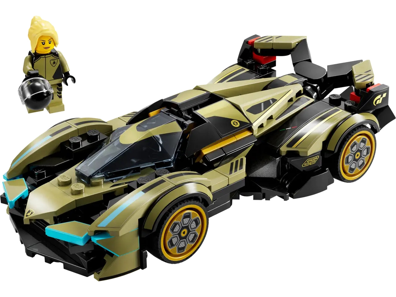 Lego Speed Champions super car lamborghini lambo v12 vision gt, set di costruzioni in scatola da 230 pezzi, per ragazzi 10+anni 76923