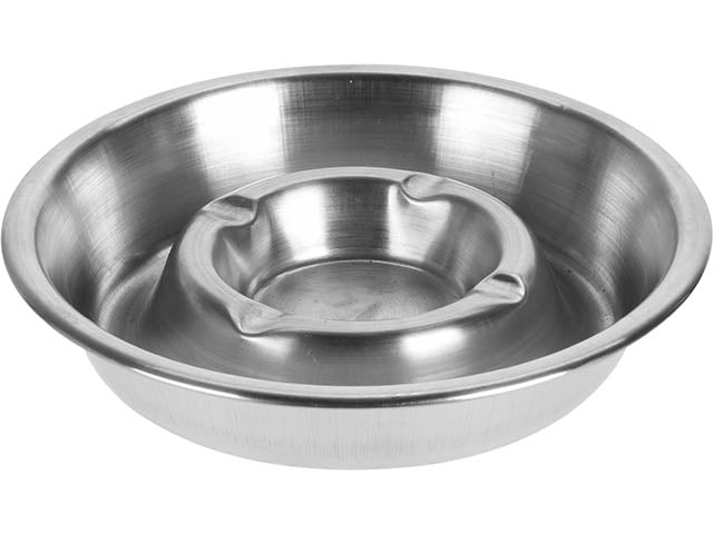 Posacenere inox d.13cm a12403720