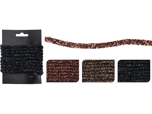 Nastro regalo 1x200cm glitter dh8041090