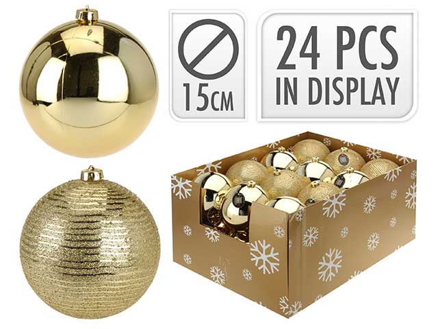 Sfera 14cm oro 2assacs200300