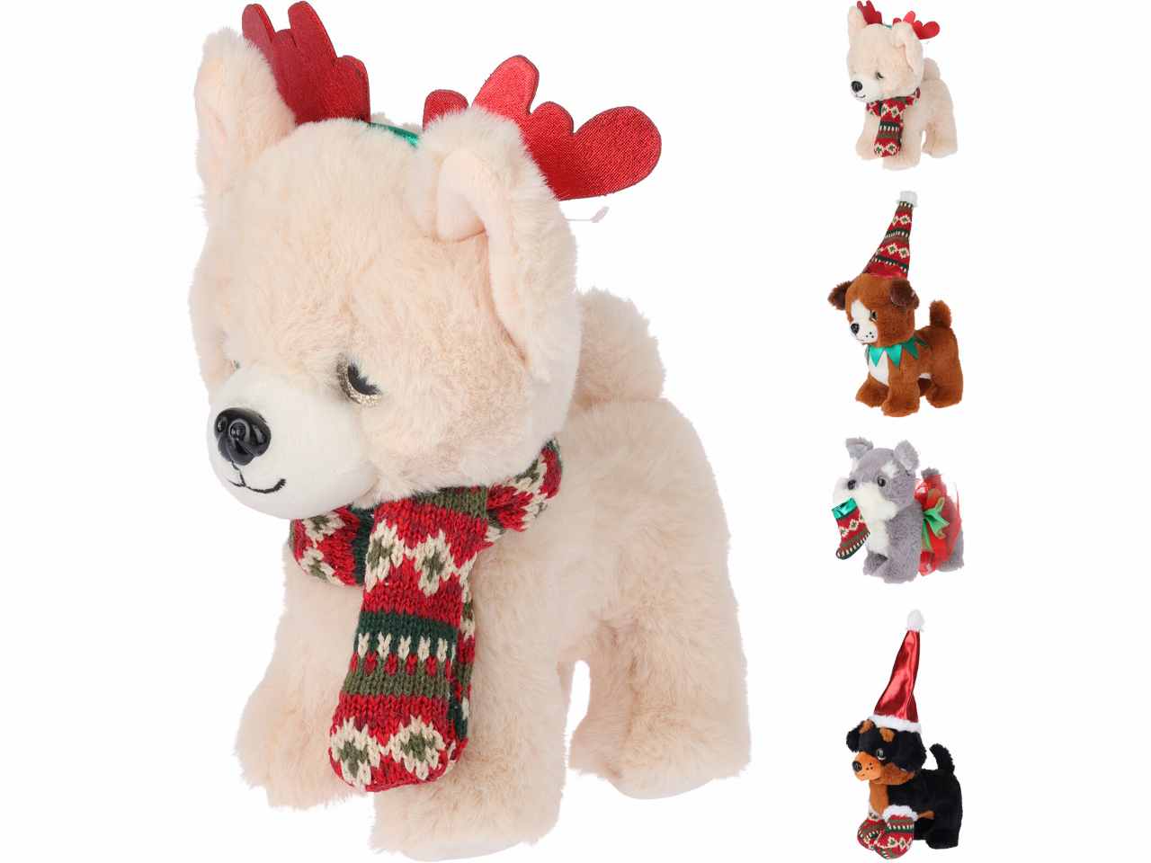 Peluche personaggio natalizio 18cm