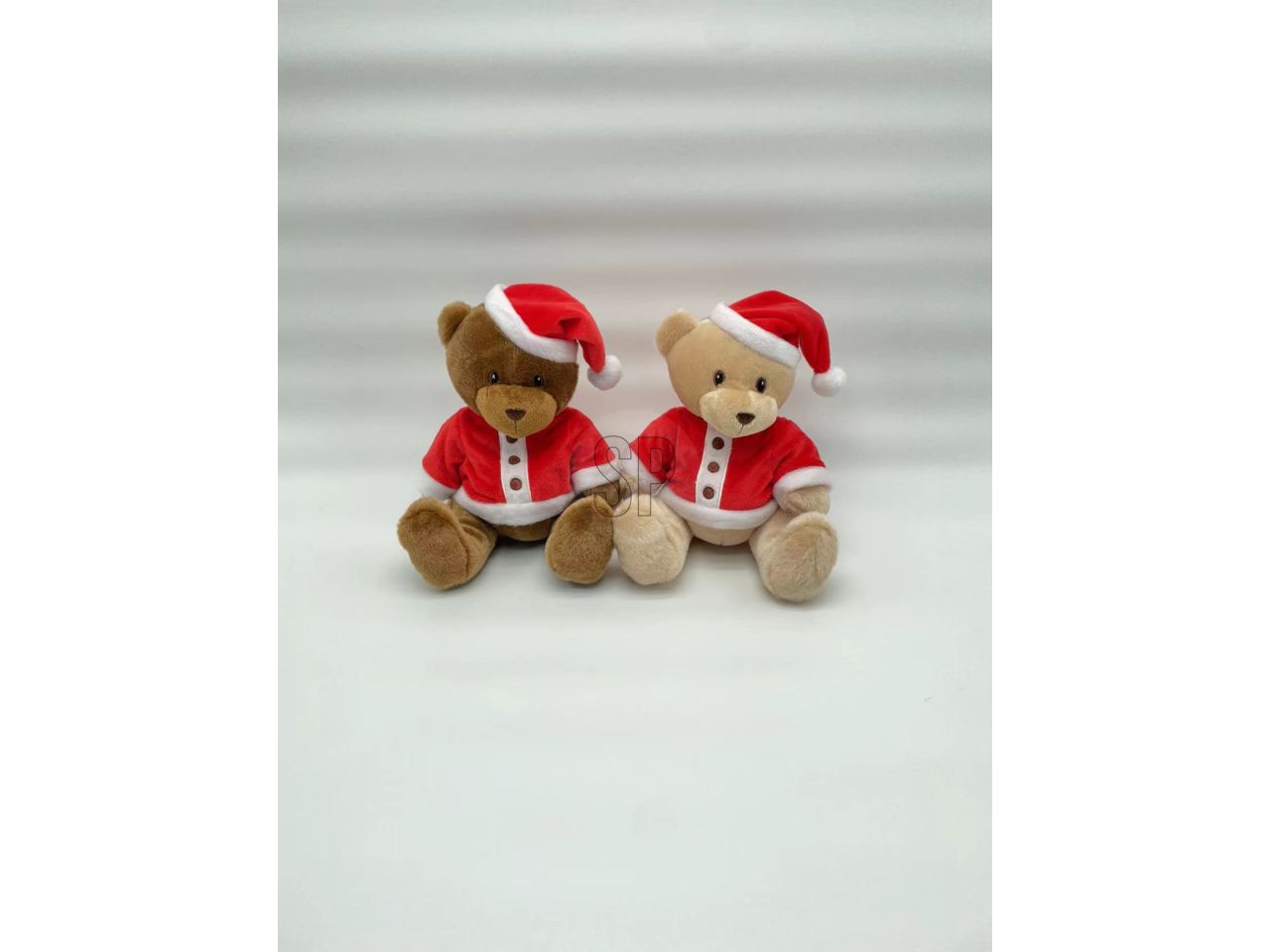 Peluches orsetti natalizi misura 20cm in 2 assortimenti